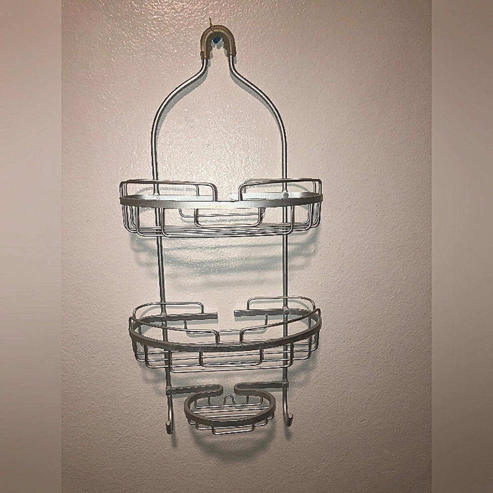 Silver Shower Caddy rust proof